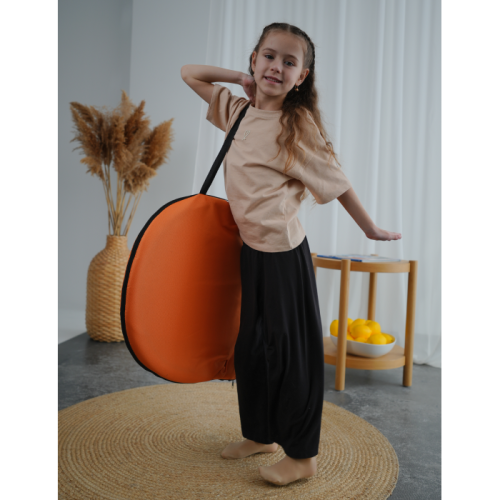 Jutiklio technologija- Ortopedinė grindų sėdynės/ sulankstoma kėdė