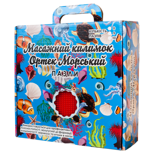 10770_kovrik-massazhnyy-pazly-mor-500x500-1.png Ortopedinis sensorinis kilimėlis „Ortek „Sea Puzzle““ 9 moduliai