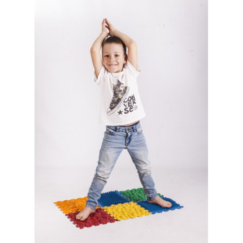 „Masažiniai ortopediniai įklotai „Puzzle Mix““ 6 moduliai“