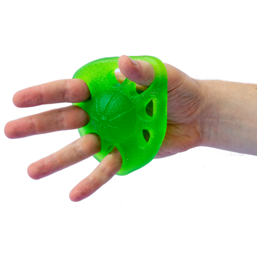 Silikono pirštų ir delnų treniruoklis