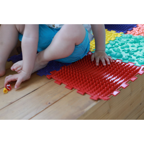 Ortopedinis masažinis kilimėlis Ortek „Nautical Puzzle““ 8 elementai