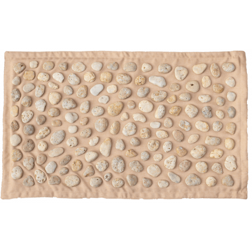 Masažinis ortopedinis kilimėlis su natūraliais akmenukais „Ortek“ MINKŠTAS 74x44 cm