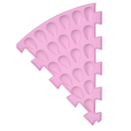 Ortopedinis sensorinis kilimėlis Ortek Mix Puzzle (8 dalys + 8 sektoriai) PASTELINIS