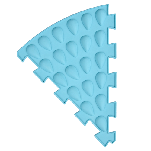 Ortopedinis sensorinis kilimėlis Ortek Mix Puzzle (8 dalys + 8 sektoriai) PASTELINIS