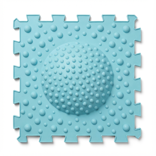 Masažinis kilimėlis „Puzzle Mix BOSU“ 1 elementas (1040)