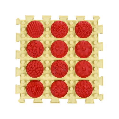 Masažo kilimėlis "Ortek Mix Puzzles" (6 elementai + 6 modulių rinkiniai "Pattern")