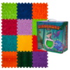 Masažo kilimėlis „Ortek Dinosaurs Puzzle 12 elementai