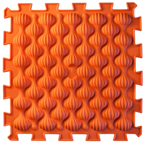 Masažo kilimėlis "Ortek Mix Puzzles" (8 elementai + «Rašto detalės» dovanų)