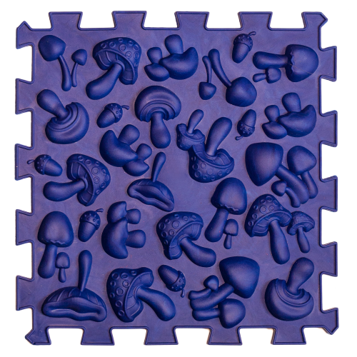 Masažo ortopedinis kilimėlis Ortek 6 dėlionės elementai + 6 trikampiai