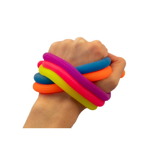 "Stretch It" - sensorinės guminės juostos smulkiajai motorikai