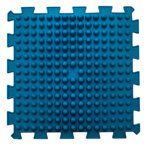 Masažinis ortopedinis kilimėlis „Puzzle Mix““ 6 elmentai (Mėlynas)