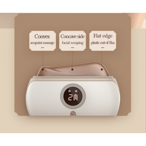 Gua Sha mikrosrovių veido/kūno masažuoklis. Pakeliantis ir mažinantis patinimą