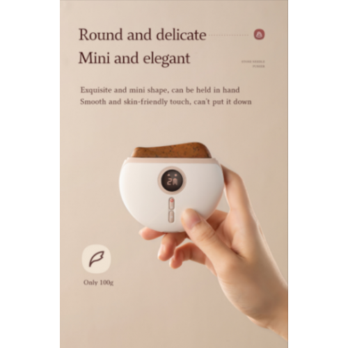 Gua Sha mikrosrovių veido/kūno masažuoklis. Pakeliantis ir mažinantis patinimą