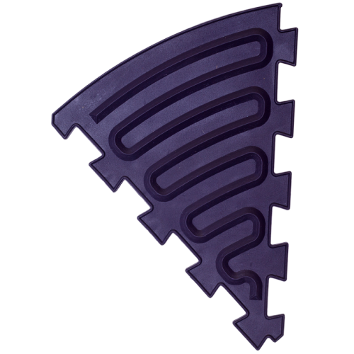 Masažinis kilimėlis „Trikampio dėlionė gyvatė“ 1 elementas