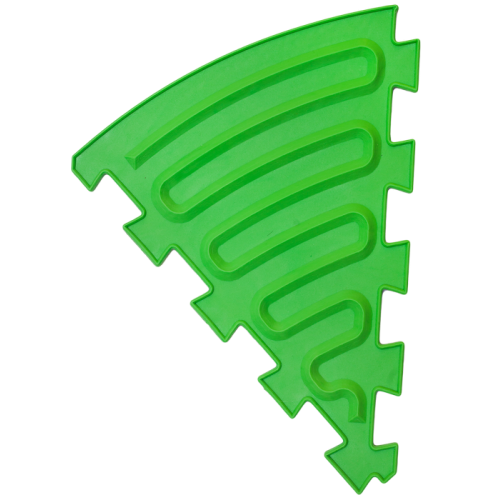 Masažinis kilimėlis „Trikampio dėlionė gyvatė“ 1 elementas