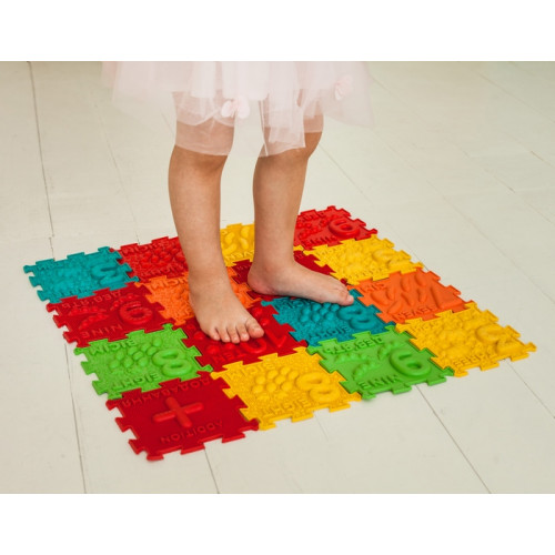 Masažinis kilimėlis „Puzzle Ortek Mathematics 32 moduliai