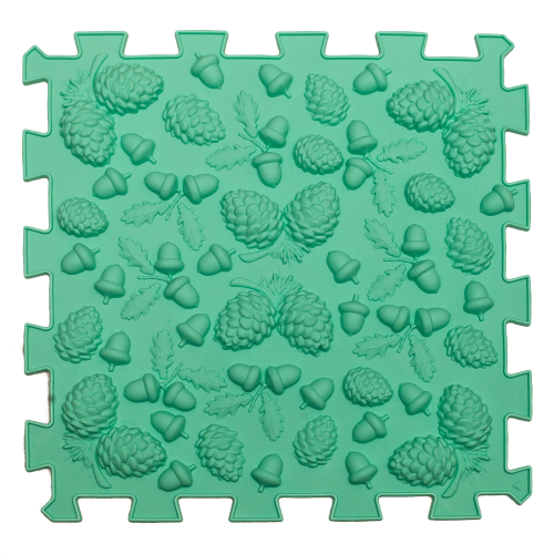 Masažinis kilimėlis „Puzzle Mix Pastel“ 6 elementai