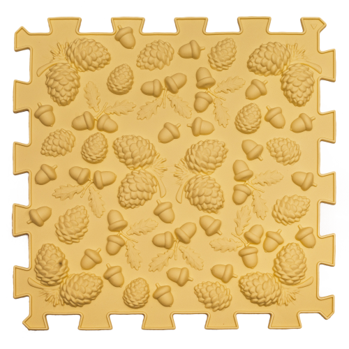 Masažinis kilimėlis „Puzzle Mix Pastel“ 6 elementai