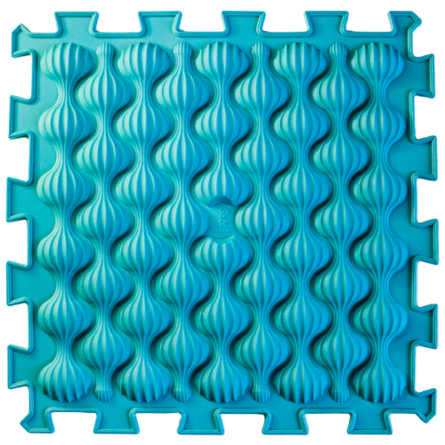 „Masažinis ortopedinis kilimėlis „Ortek Puzzle Mix““ 9 moduliai mėlynas“