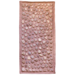 Masažo kilimėlis su natūraliais akmenukais ir putplasčio sluoksniu viduje "Ortek" SOFT 93x44 cm