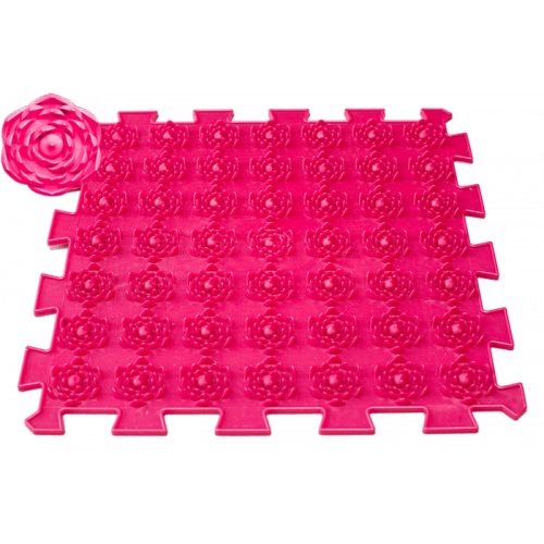 Masažinis ortopedinis kilimėlis „Ortek Puzzle Mix“ 9 elementai