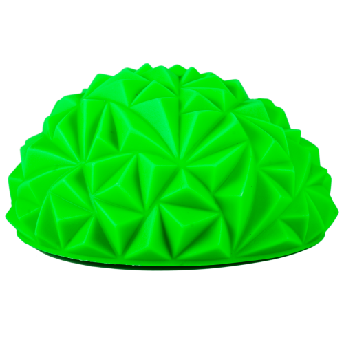 Masažinis balansinis pusiausvyros pusrutulis fitnesui ir gimnastikai «Crystal»