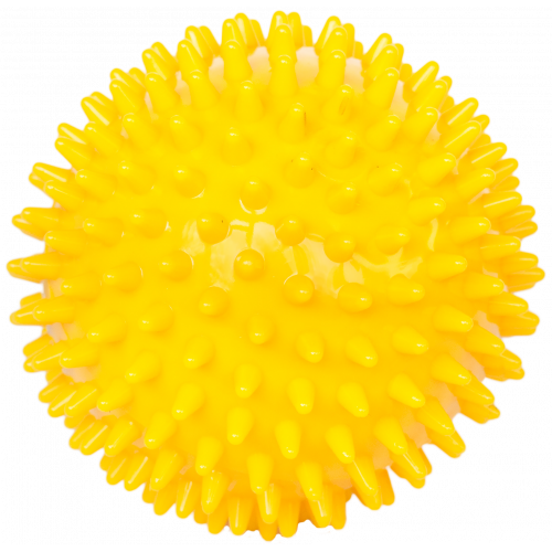 Kietas masažo kamuolys su smaigaliais, ežio kamuolys (d/9cm)