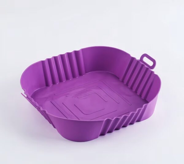 Karšto oro gruzdintuvės silikoninė kepimo forma 2 vnt (kvadratinė)