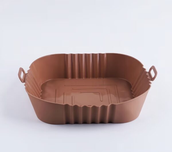 Karšto oro gruzdintuvės silikoninė kepimo forma 2 vnt (kvadratinė)