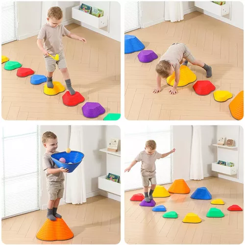 Balansavimo akmenų rinkinys vaikams "Širdys"