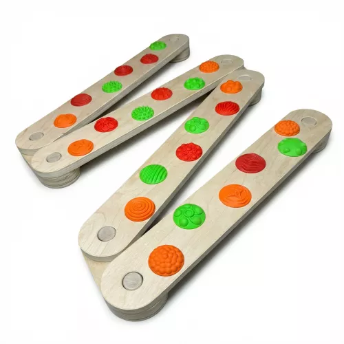 Balansavimo takas su masažo elementais ir balanso lenta