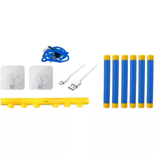 Reakcijos treniruočių žaislas su krentančiomis lazdomis "Pagauk!"