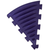 volny1-500x500-2.png Ortopedinis sensorinis kilimėlis Ortek Dėlionė (16 kv. elementų + 10 trikampių)