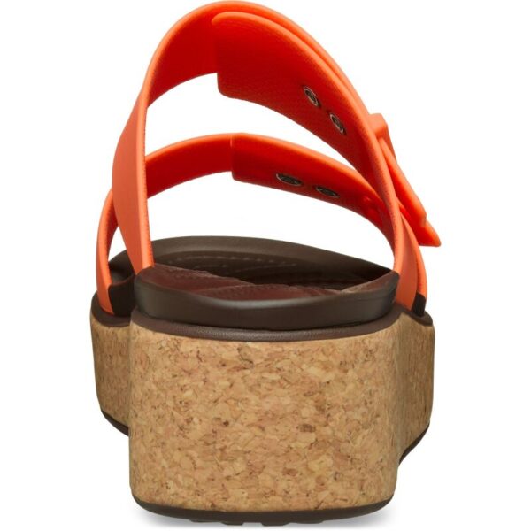 Crocs™ Brooklyn Ork Buckle tapkės (Oranžinė/Ruda)