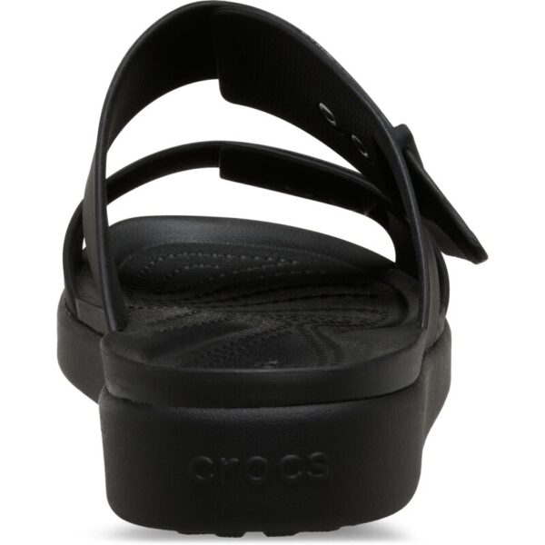 Crocs™ Brooklyn Buckle Low tapkės moterims (Juodos)