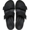 Crocs™ Brooklyn Buckle Low tapkės moterims (Juodos)