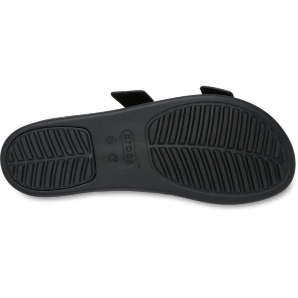 Crocs™ Brooklyn Buckle Low tapkės moterims (Juodos)