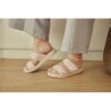 Crocs™ Brooklyn Buckle Low tapkės moterims (Kreminės/Quartz)
