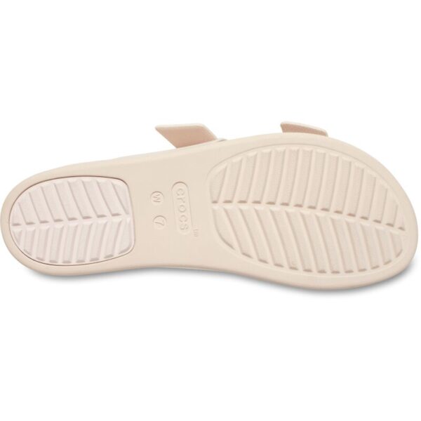 Crocs™ Brooklyn Buckle Low tapkės moterims (Kreminės/Quartz)