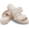 Crocs™ Brooklyn Buckle Low tapkės moterims (Kreminės/Quartz)