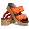 Crocs™ Brooklyn Ork Buckle tapkės (Oranžinė/Ruda)