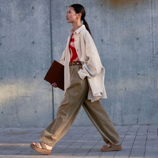 Crocs™ Brooklyn klasikinės tapkės (Rudos/Latte)