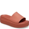 Crocs™ Brooklyn Slide klasikinės tapkės (Rudos)