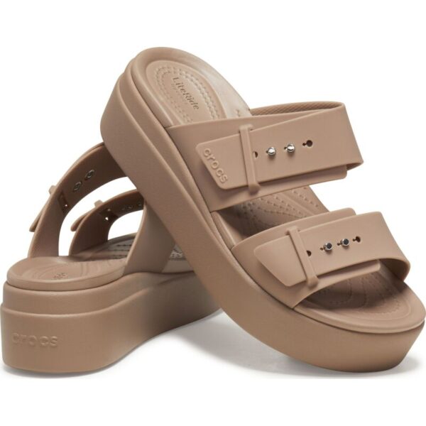 Crocs™ Brooklyn klasikinės tapkės (Rudos/Latte)