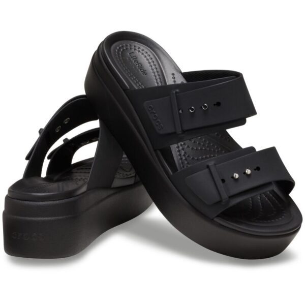Crocs™ Brooklyn klasikinės tapkės (Juodos)