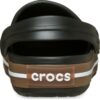crocs-crocband-juodi-rudi-batai-klumpes-unisex CROCS Crocband klumpės unisex (Juoda/Ruda)