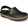 crocs-crocband-klumpes-batai-juodi-vyrams CROCS Crocband klumpės unisex (Juoda/Ruda)