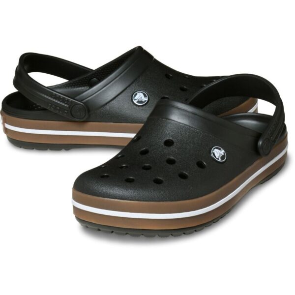 crocs-crocband-klumpes-juodos-unisex CROCS Crocband klumpės unisex (Juoda/Ruda)