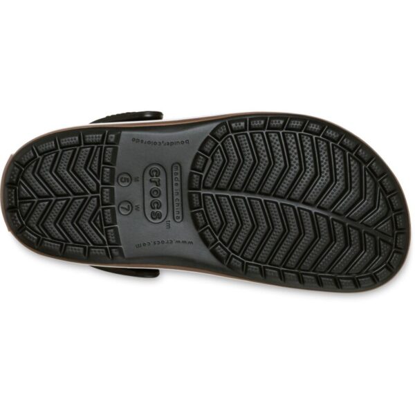 crocs-crocband-klumpes-vyriskos-juodos-rudos-juostos CROCS Crocband klumpės unisex (Juoda/Ruda)