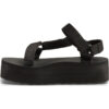 TEVA sandalai Flatform Universal moterims (Juodos)